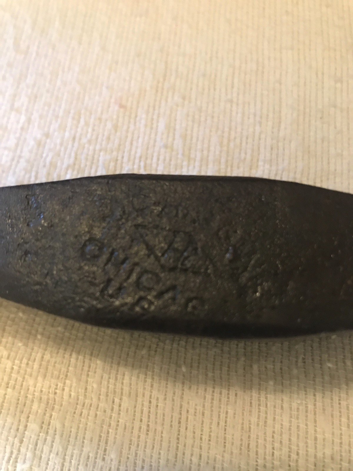 Vintage Stone Mason's Chipping Hammer Head