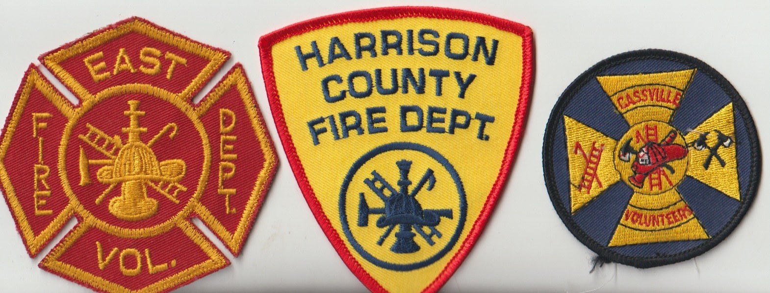 Unidentified Fire Department patch lot 3 shipped from Australia