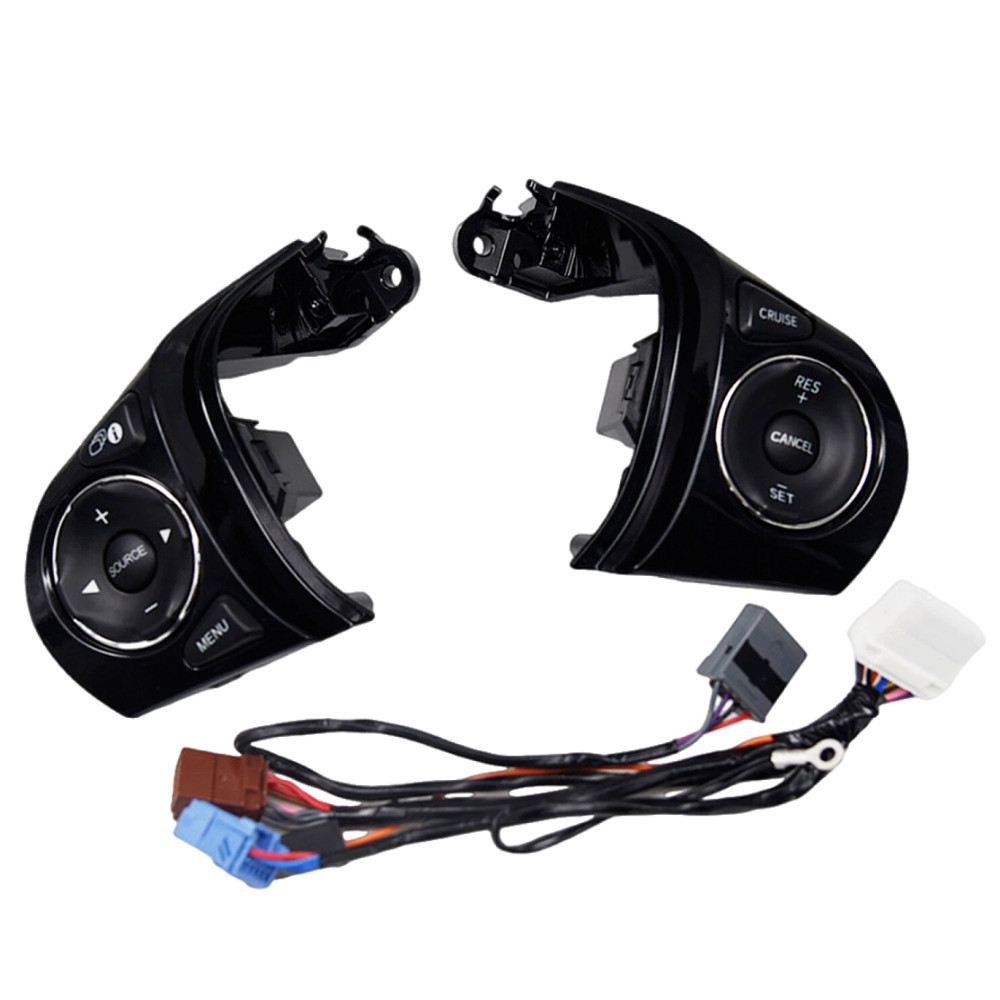 Pair Steering Wheel Control Switch 35880-TR6-A01 For Honda Civic 1.8L 2012-2015