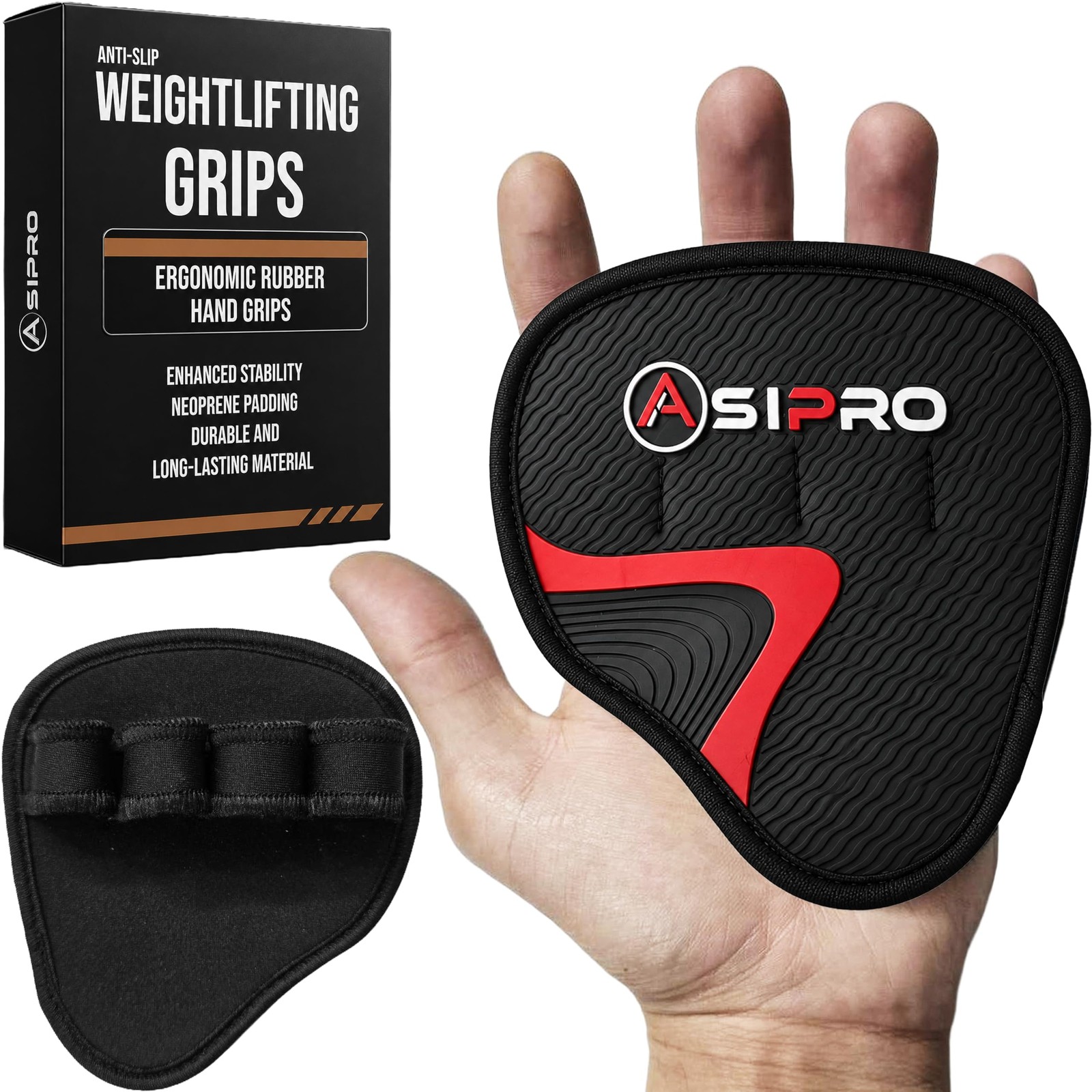 ASIPRO Lifting Grips for Weight Lifting Alternative to Workout Gloves Women &...
