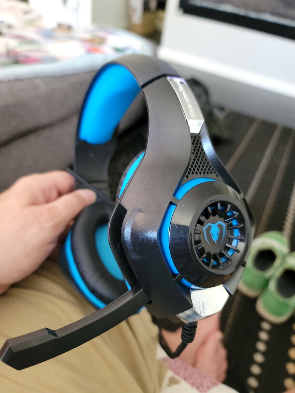 Blue Beexcellent GM-1 Gaming Headset Pro With Mic XBOX One PS4 Microphone