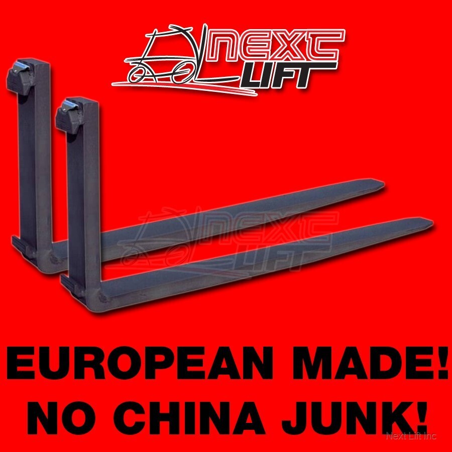 NEW CLASS III 3 60" FORKS 2 X 5 X 60 CL3 PAIR 5FT FOOT SET FORKLIFT FREE FREIGHT