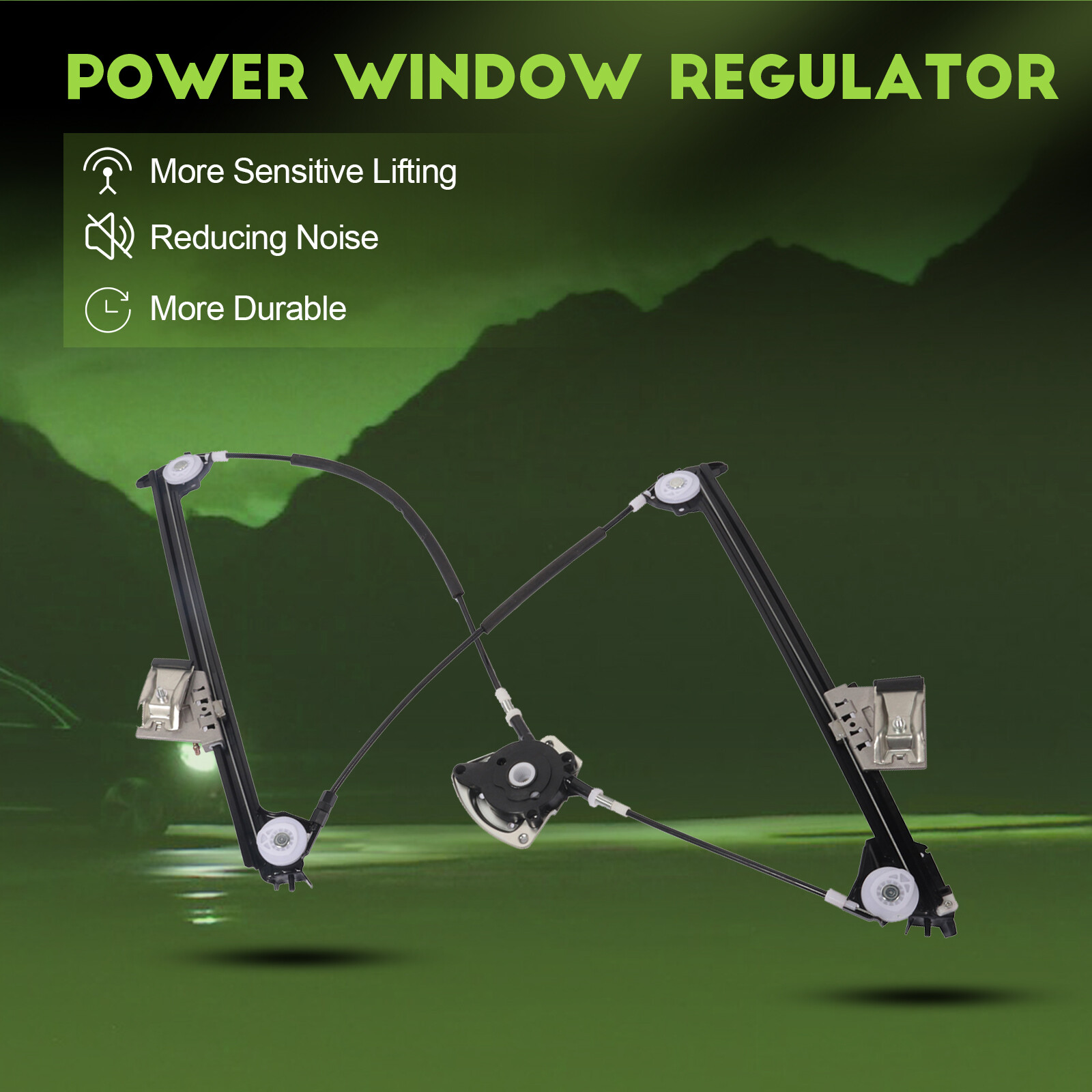 For 1997-2004 Porsche Boxster Window Regulator Front Left without Motor