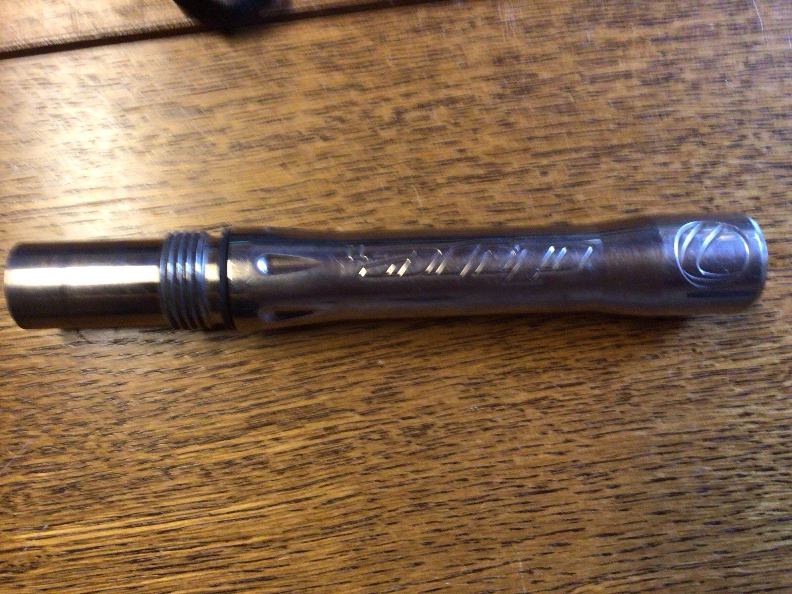 Dye Precision Paintball Boomstick Ti Barrel Back Angel Thread Titanium