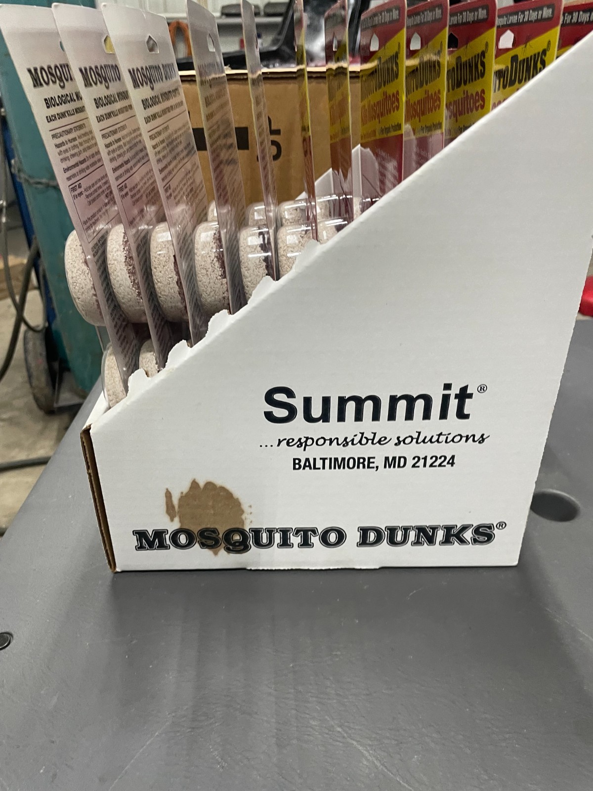 CASE OF 12 Summit Solutions Mosquito Dunks, 6-Pack x 12 Use in Water