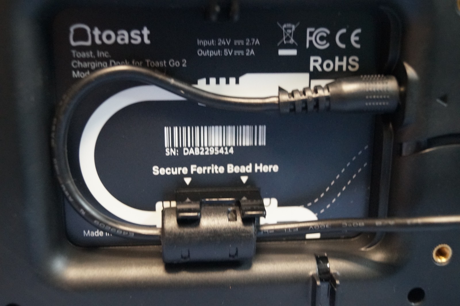 Toast POS Systems Touchscreen Terminal, 6 Handheld System, 3 Printer UNTESTED