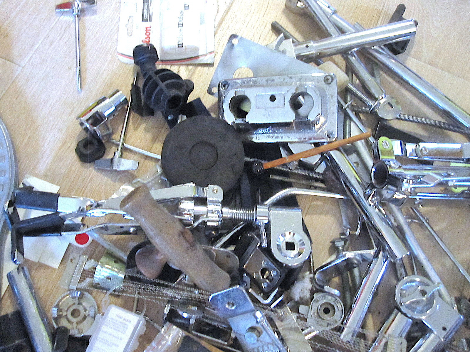 Drum Parts Hardware Lot (29lbs)