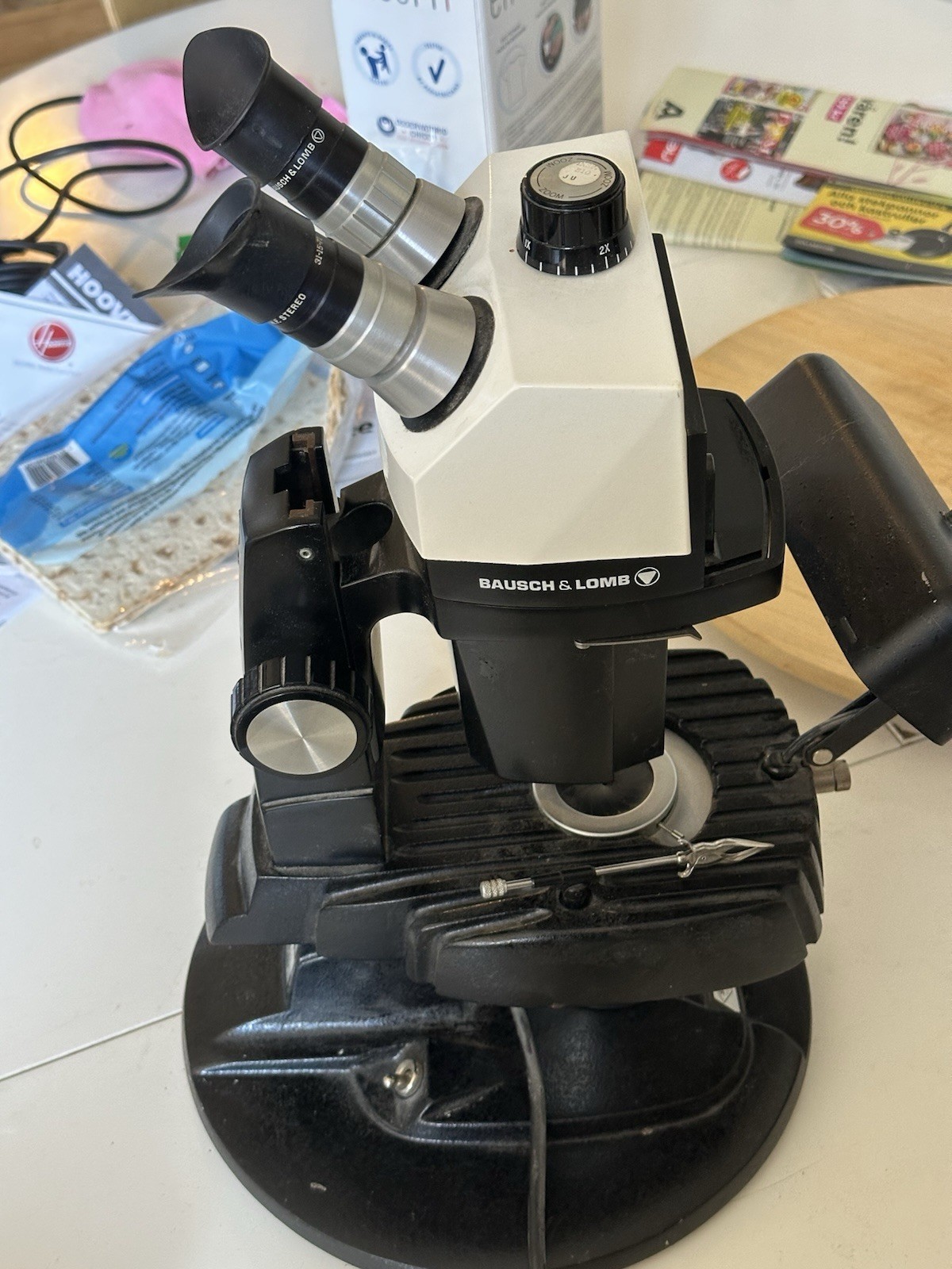 Gem Instruments Gemolite Mark V Microscope with B&L Optics – Stereo Zoom 7