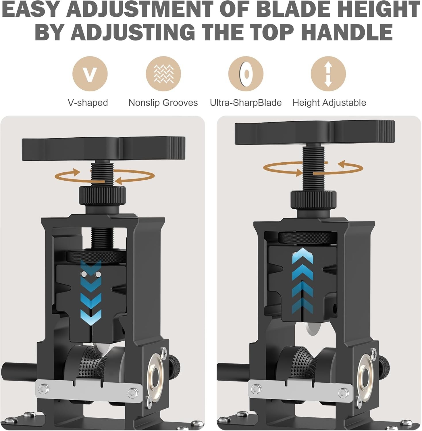 Adjustable Wire Stripper Machine, Upgraded – Drill-Powered Automatic Stripper
