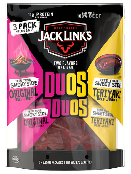 Jack Link's Duos Beef Jerky. FREE SHIPPING