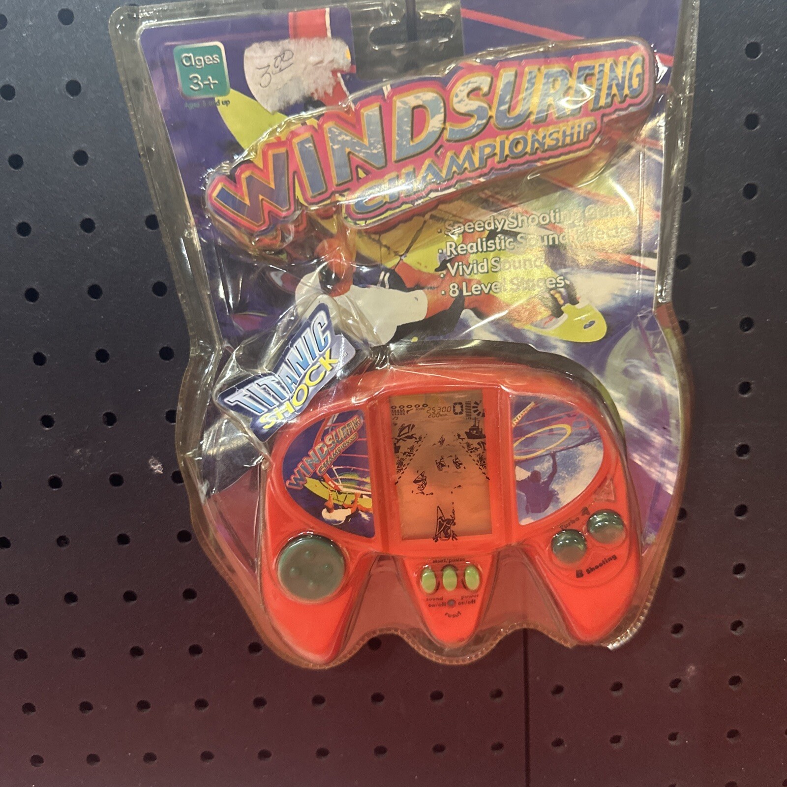 vintage virtual shotting game windsurfing handheld