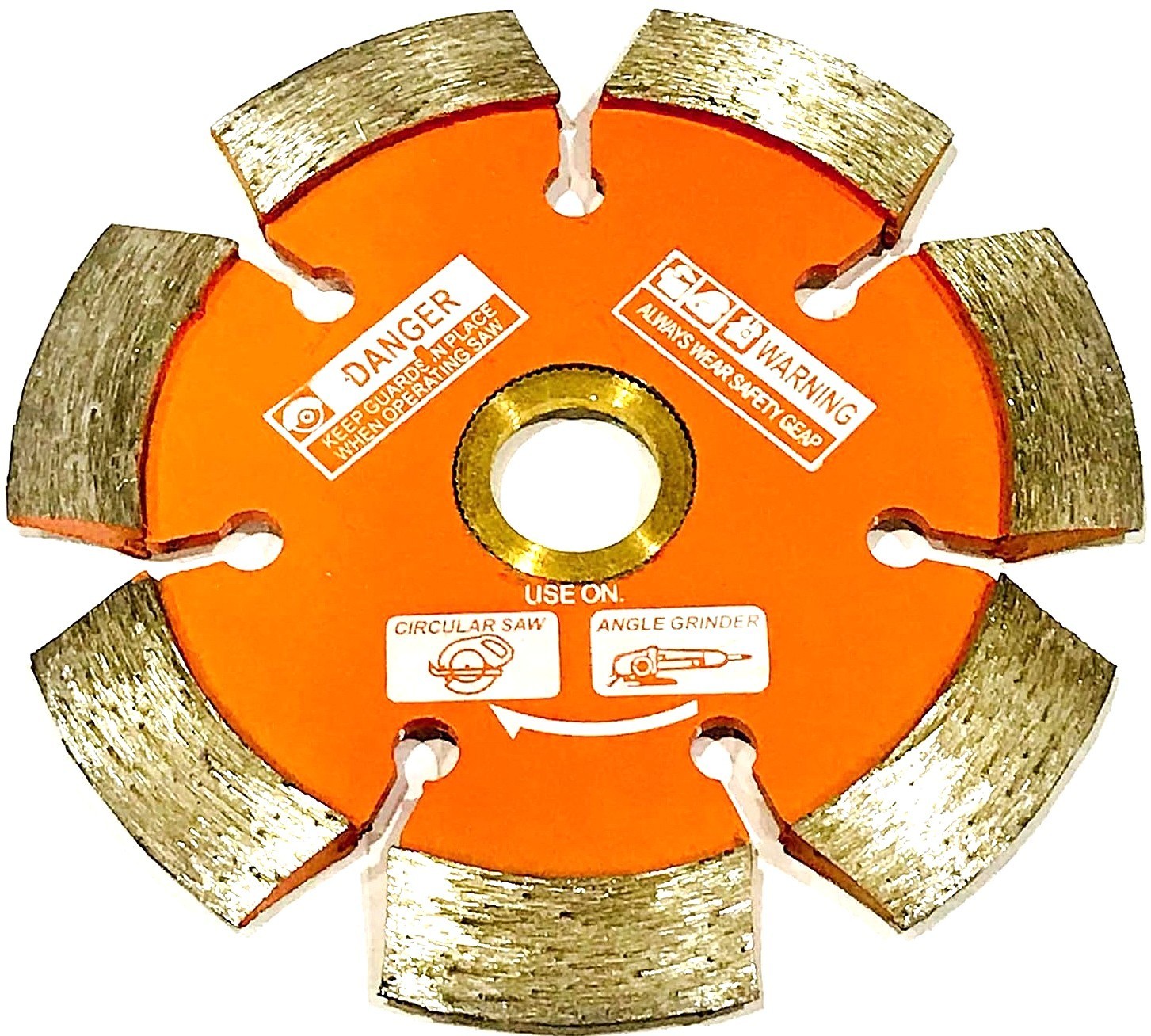 4.5" x .250 (1/4") Crack Chaser Diamond Blade decorative scoring and joint widen
