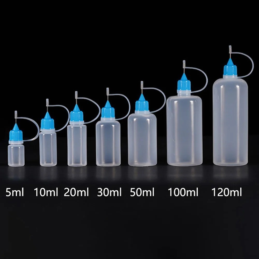 5ml 10ml 30ml 120ml Plastic Squeezable Dropper Bottles Eye Liquid Dropper LDPE