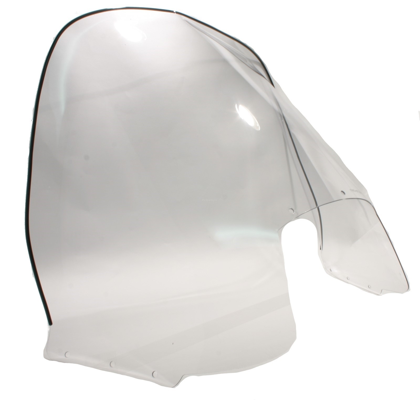 Yamaha Bravo 250, 1982-1999, 21-1/2" Clear Windshield, Long Track