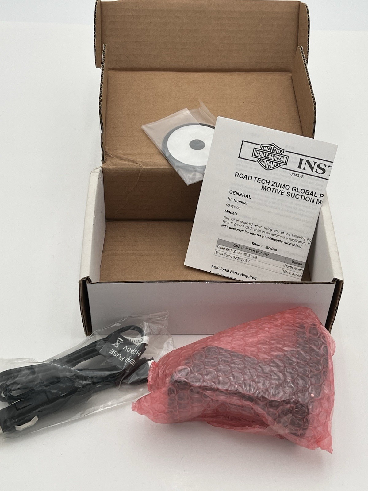 OEM Harley Davidson Roadtech Zumo GPS Mount Kit 92364-08 NEW