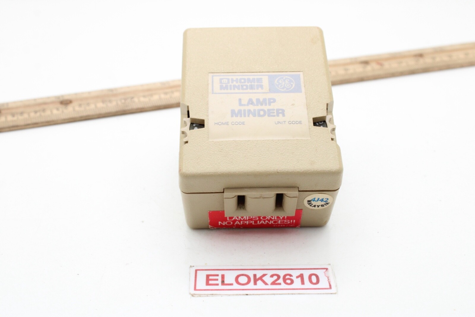 General Electric  2HCA101 Home Minder Lamp Minder Tested
