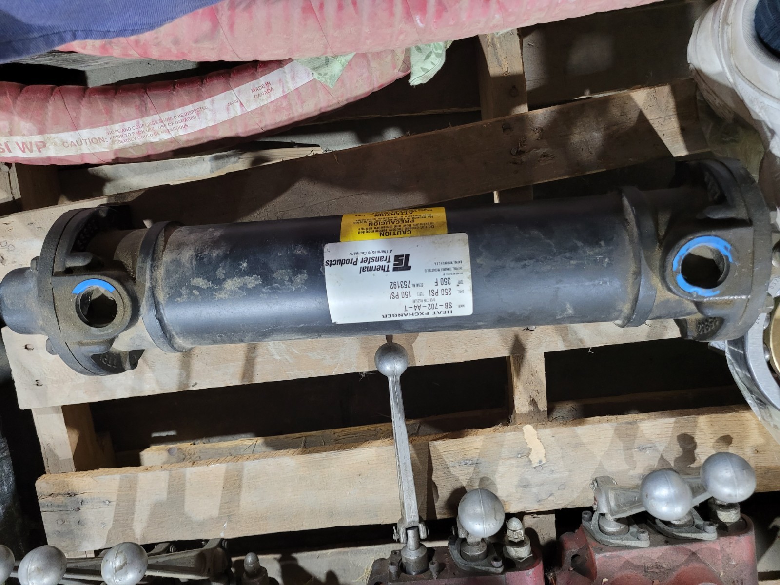 SB-702-A4-T Heat Exchanger, Used, Good Condition
