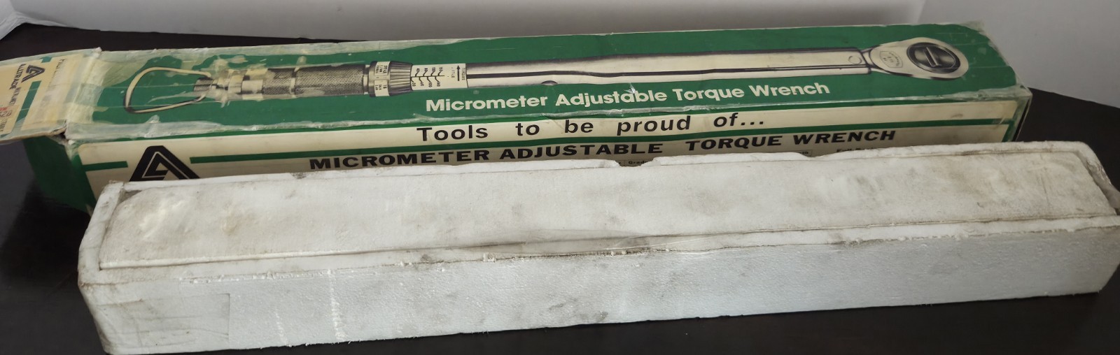 ATD Tools Micrometer Adjustable Torque Wrench 10-150ft-lb, 1/2" Drive Rachet