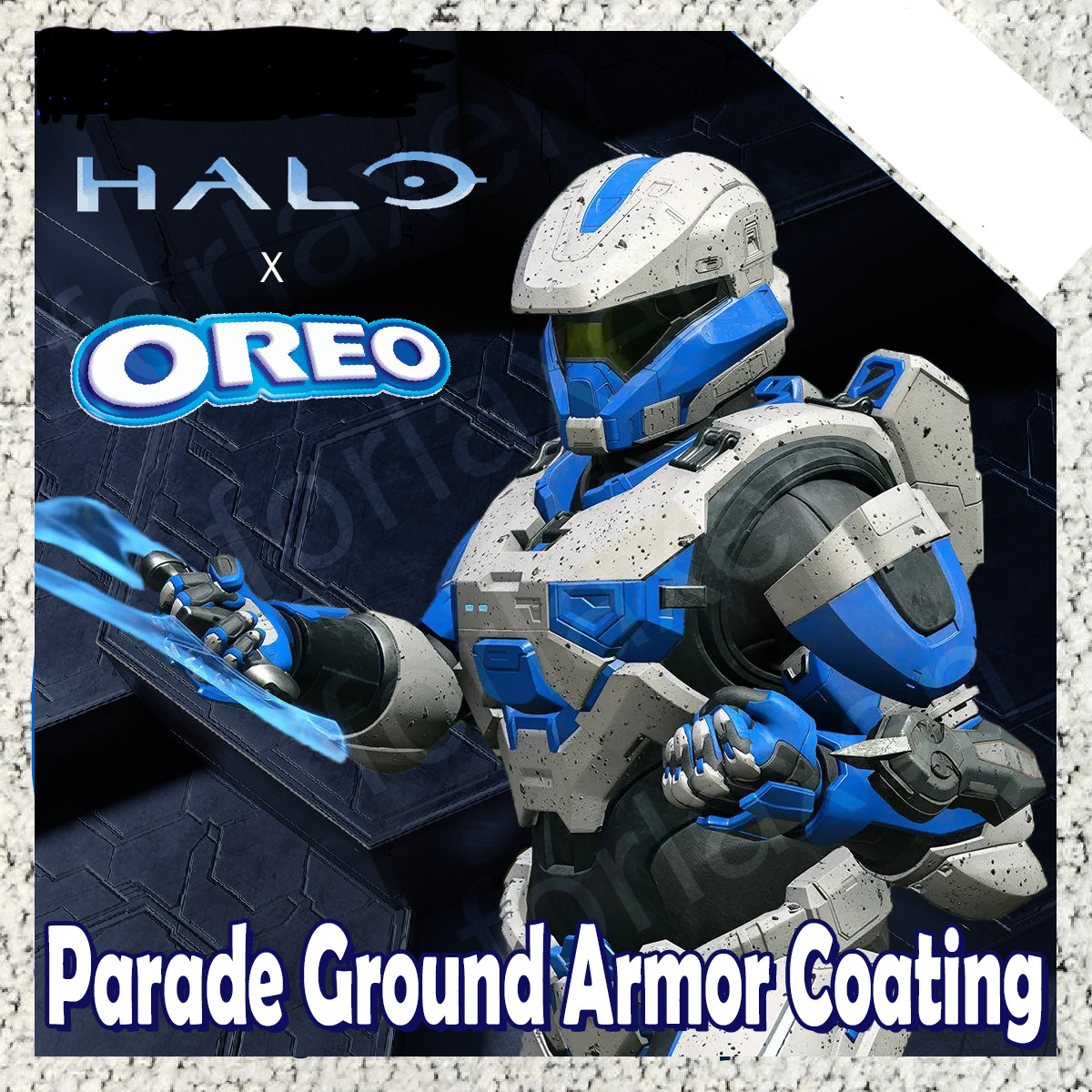 Halo Infinite Parade Ground OREO - Armor Coating Skin CODE Xbox & PC DLC Fueled
