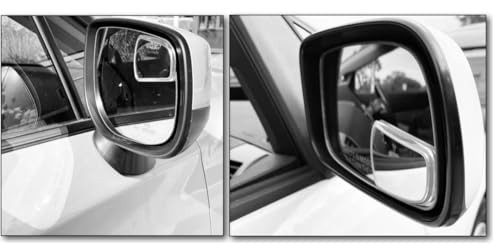 NXTGEN Extended View Blind Spot Mirrors | Universal Fit | Real Glass | Premium