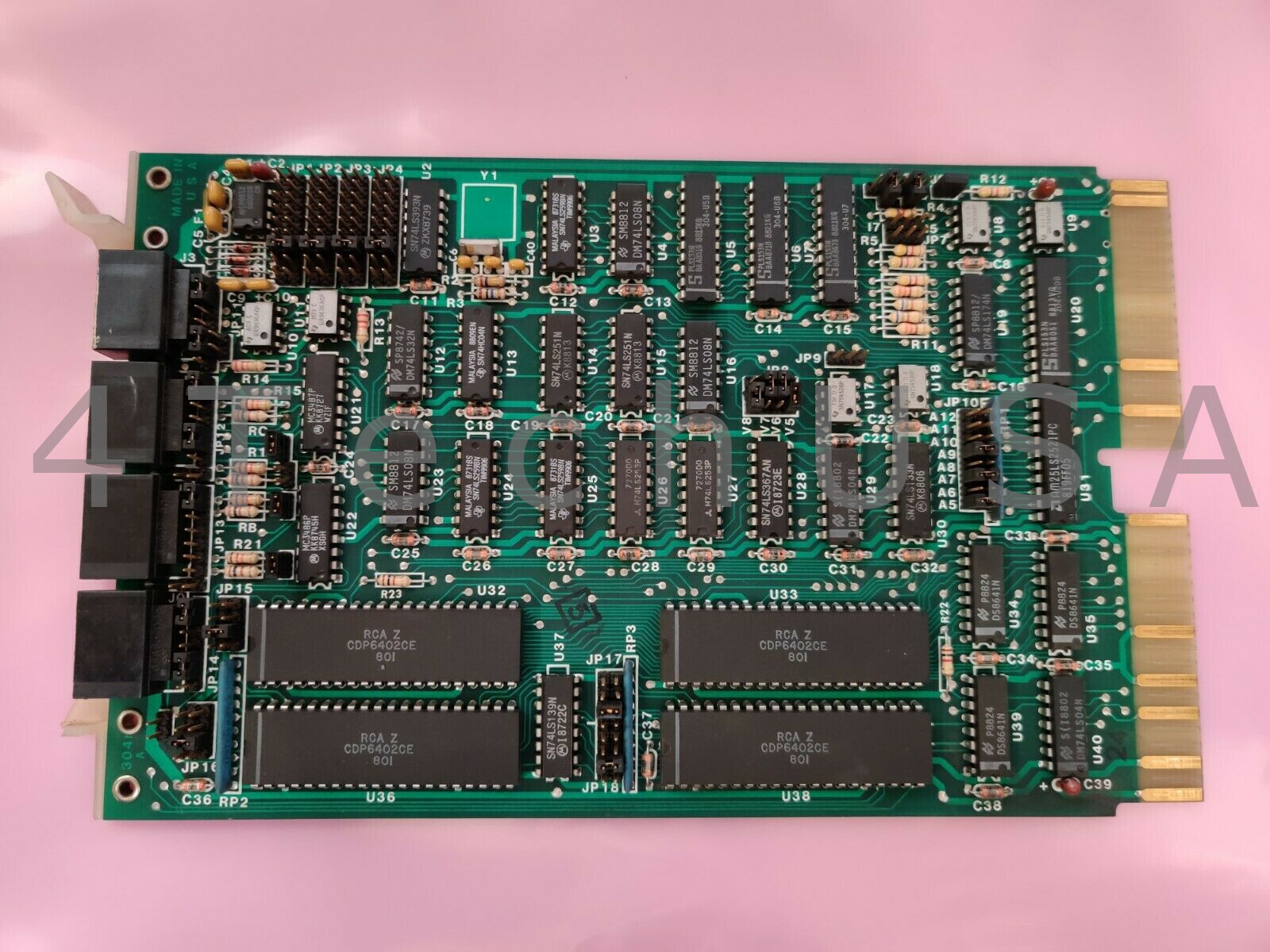 Universal Instruments Grant 4 Channel Interface Card 41254801