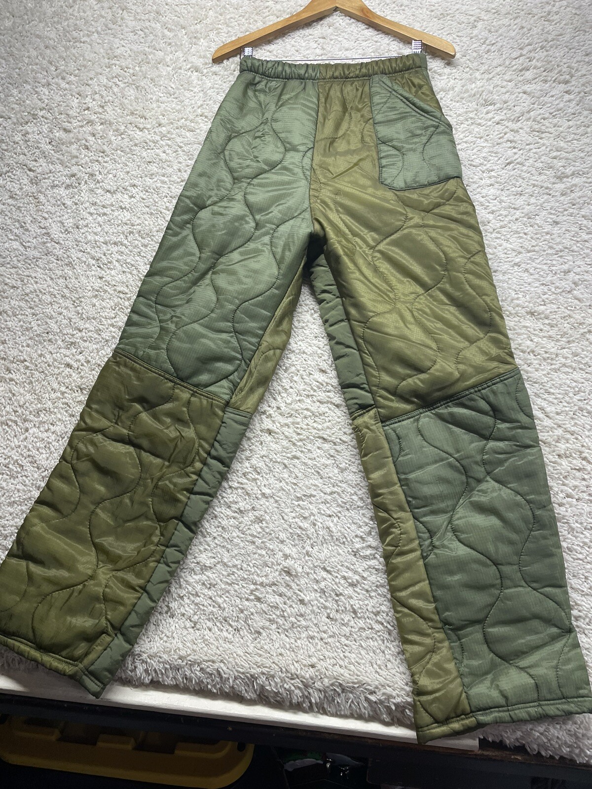 Frankie Rework F-22 Surplus Liner Pants Men’s Small Colorblock OD Green EUC