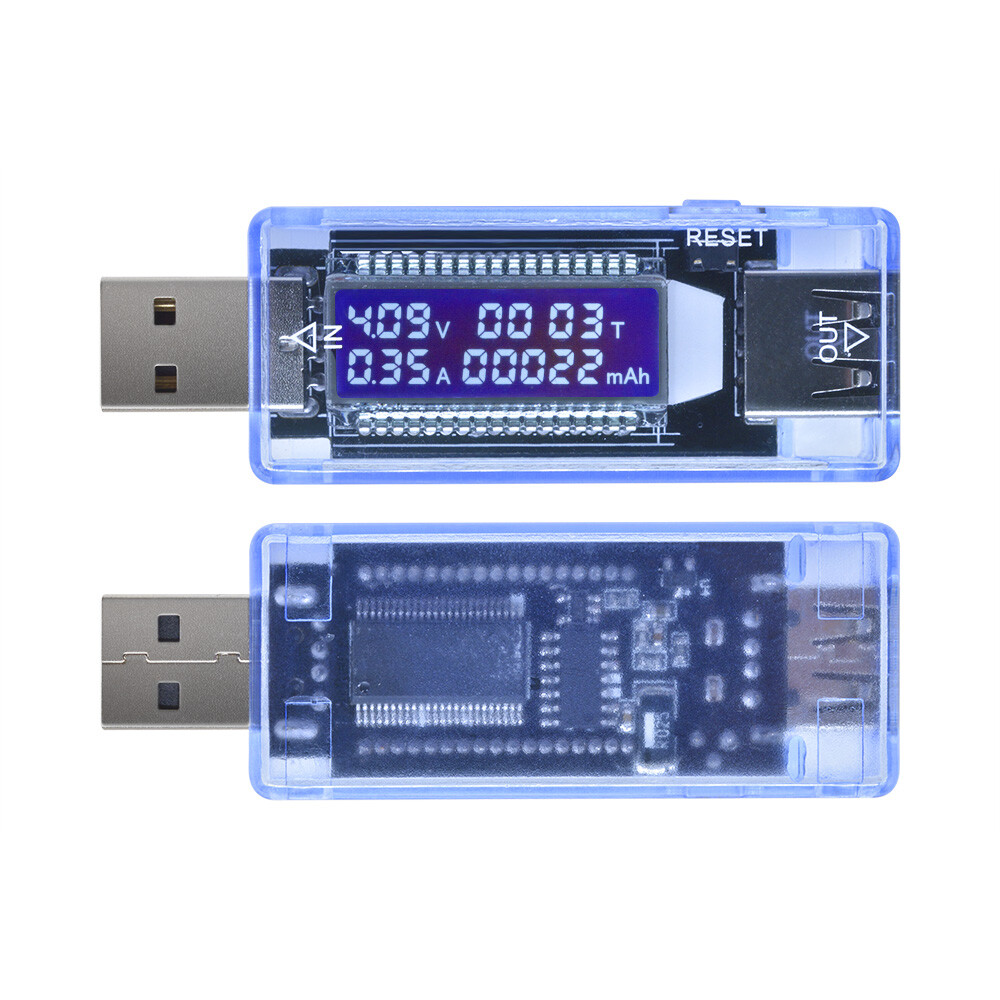 USB Charger Doctor Capacity Time Current Voltage Detector Battery Tester Meter