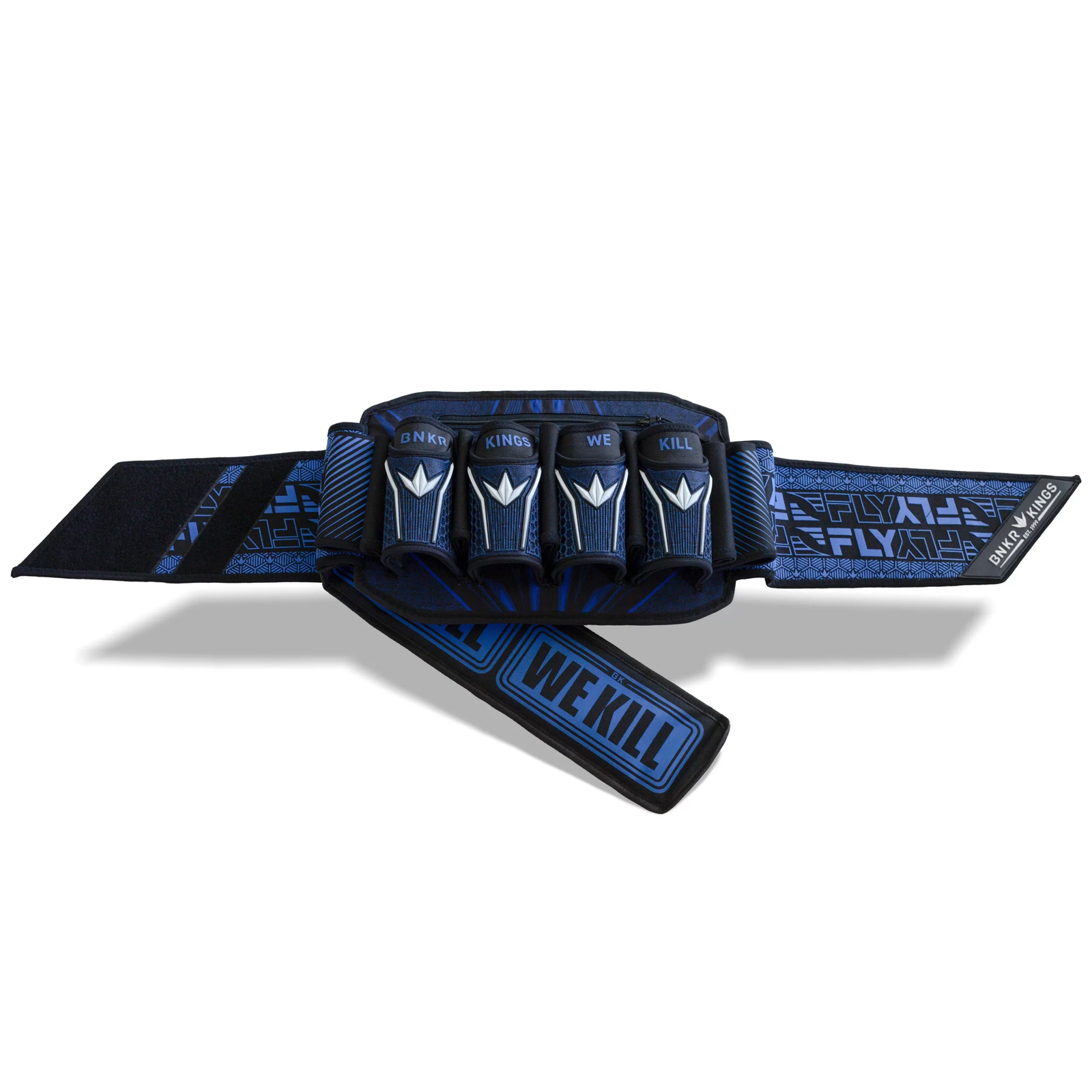 Bunkerkings Fly2 Coronation Navy 4+7 Paintball Harness | Lightweight Pod Pack