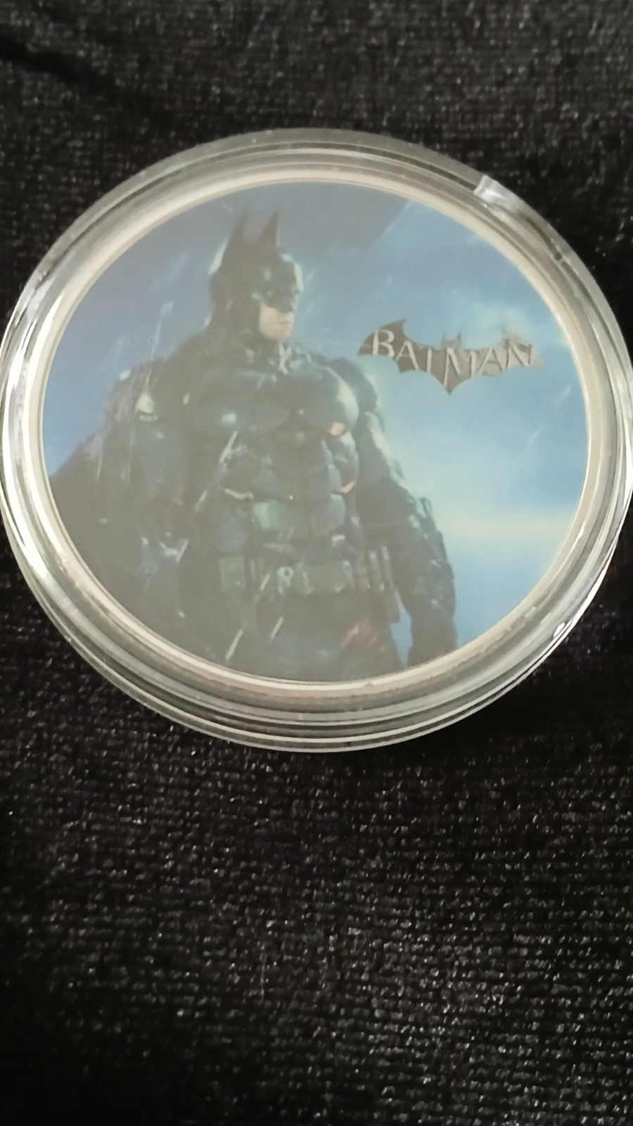 Set Of Silver Plated Batman Coins