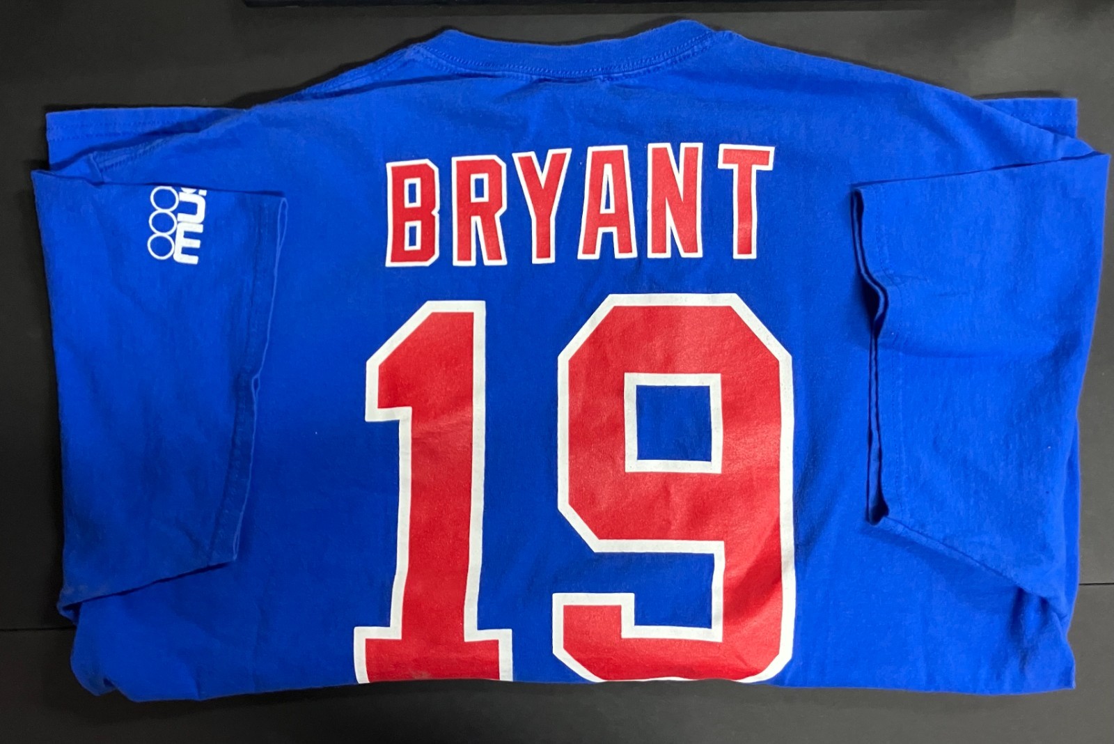 Iowa Cubs T Shirt Men’s Size XL Blue MLB Logo Baseball Kris Bryant #19 Gilden