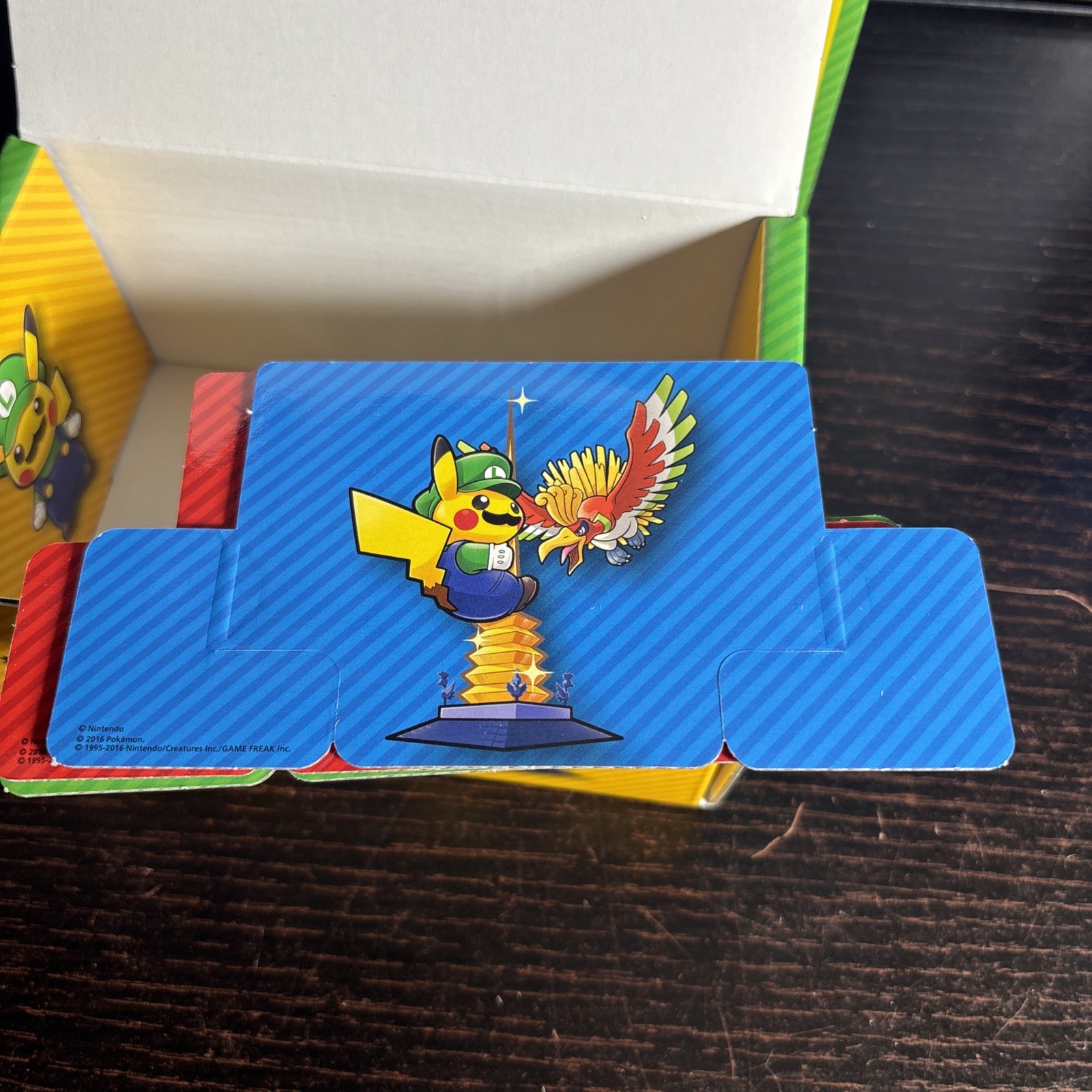 Mario Pikachu Box (Luigi) - Box & Dividers Only