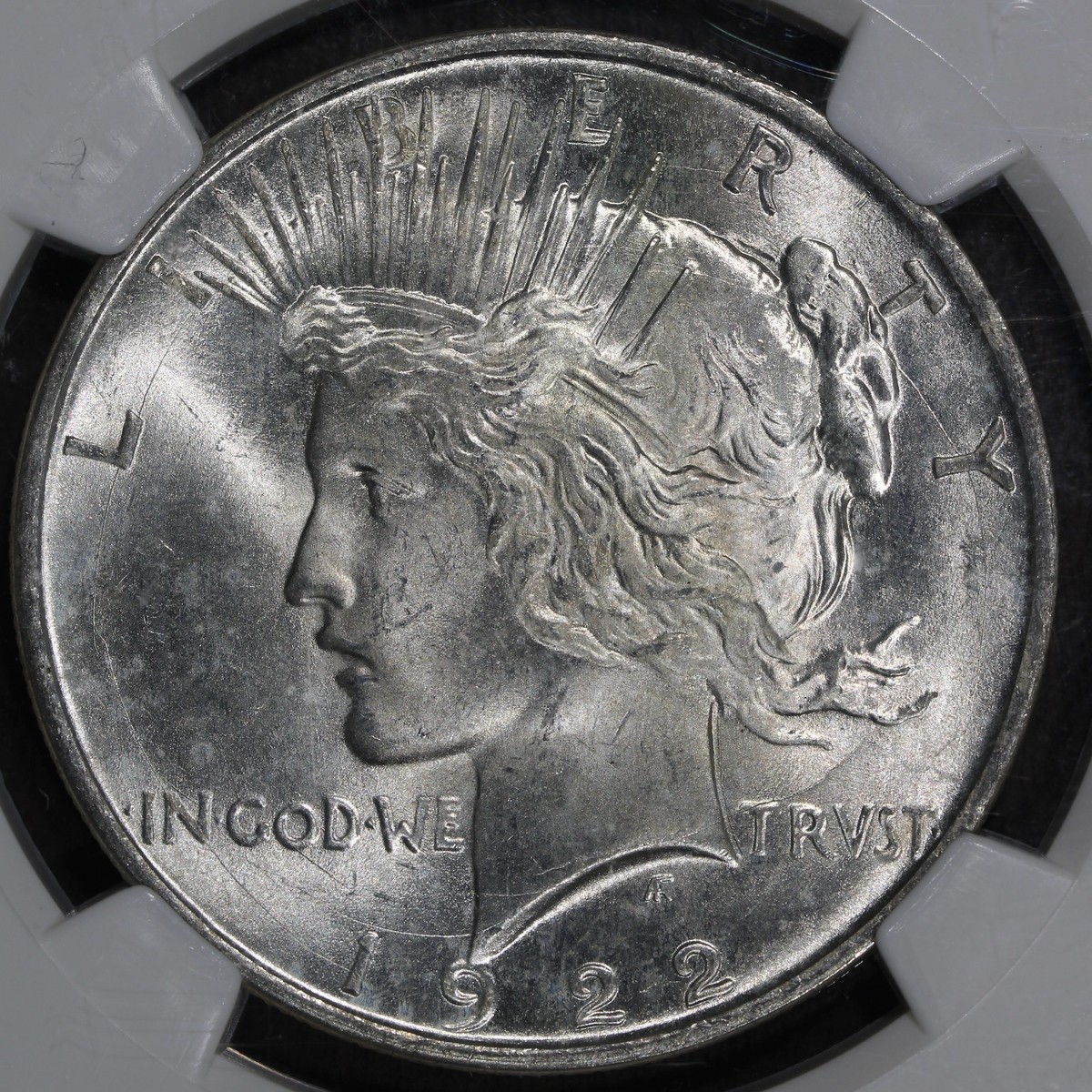 1922-D (MS65 CAC) Peace Dollar $1 NGC
