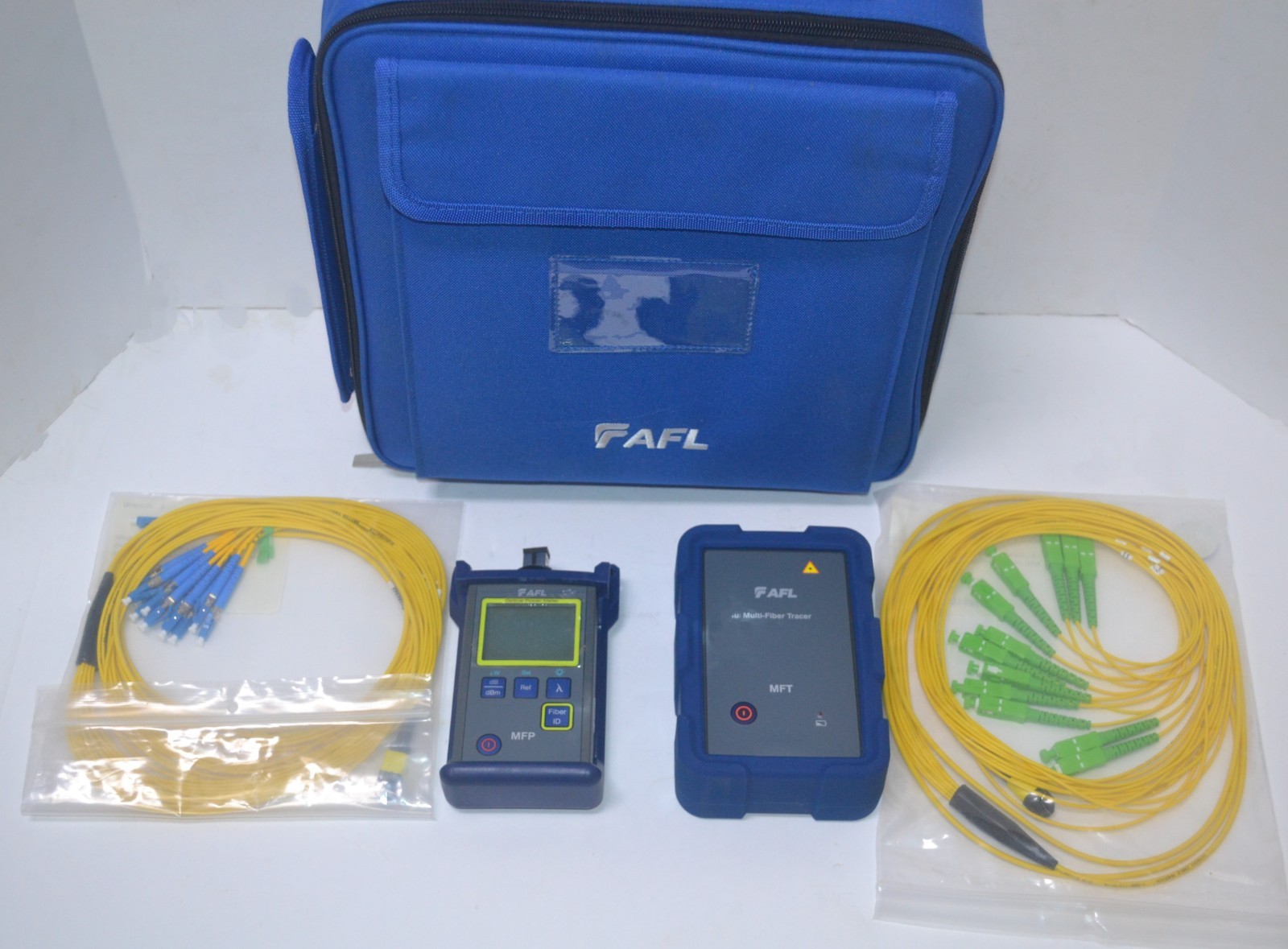 AFL Fujikura MFP & MFT Multifiber Identification Kit w/ SCACP & LCUPC 12 Fiber