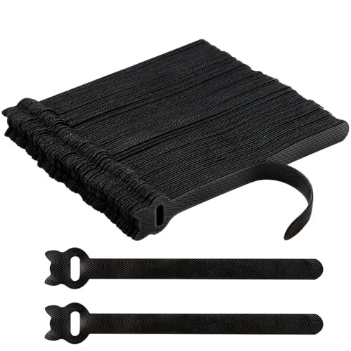 Reusable Cable Ties 100 Pack 6 In Heavy Duty Adjustable Hook 6 In * 100 Pack