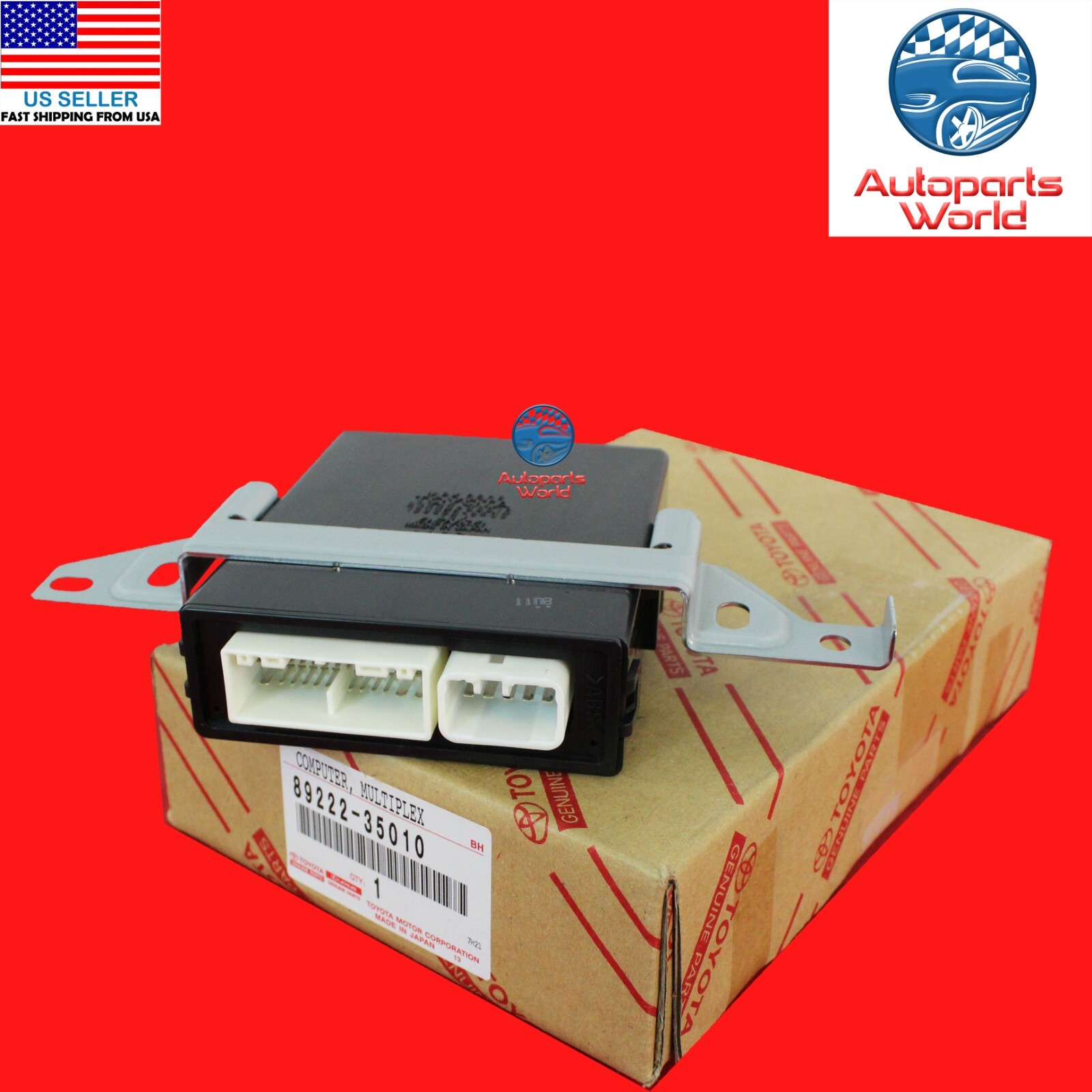 GENUINE OEM TOYOTA 2003-2009 4RUNNER MULTIPLEX NETWORK DOOR COMPUTER 89222-35010