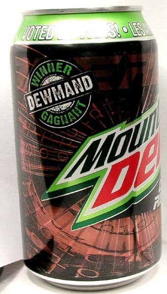 Mountain Dew Cherry Code Red FULL Canadian Dewmocracy Winner Pepsi Canada 2016