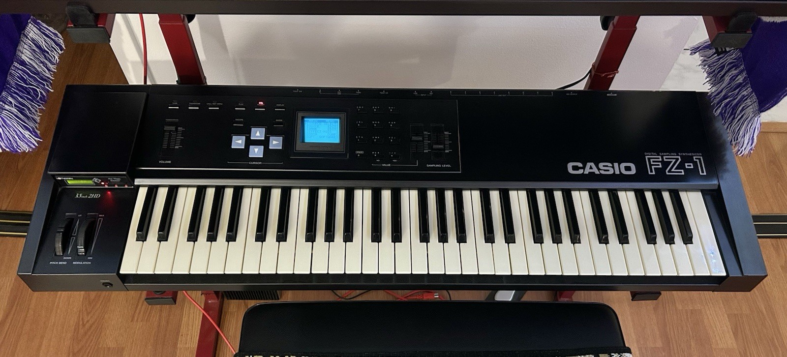 Casio FZ-1 Digital Sampling Synthesizer with Floppy Emulator