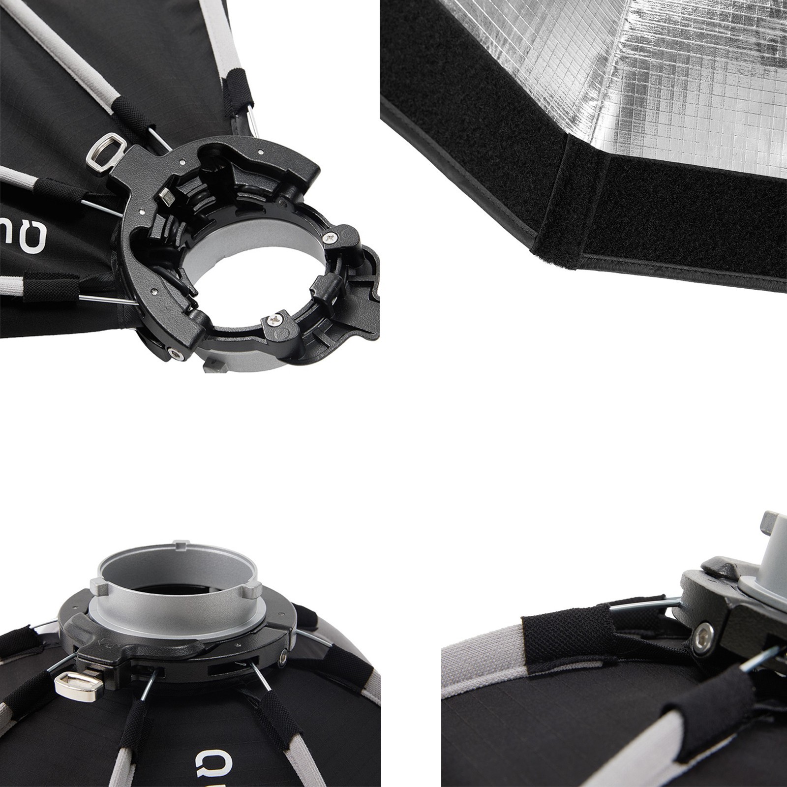 Aputure Quick Dome 40 40cm/16in Circular Octagonal Quick Release Softbox w/8-Rod