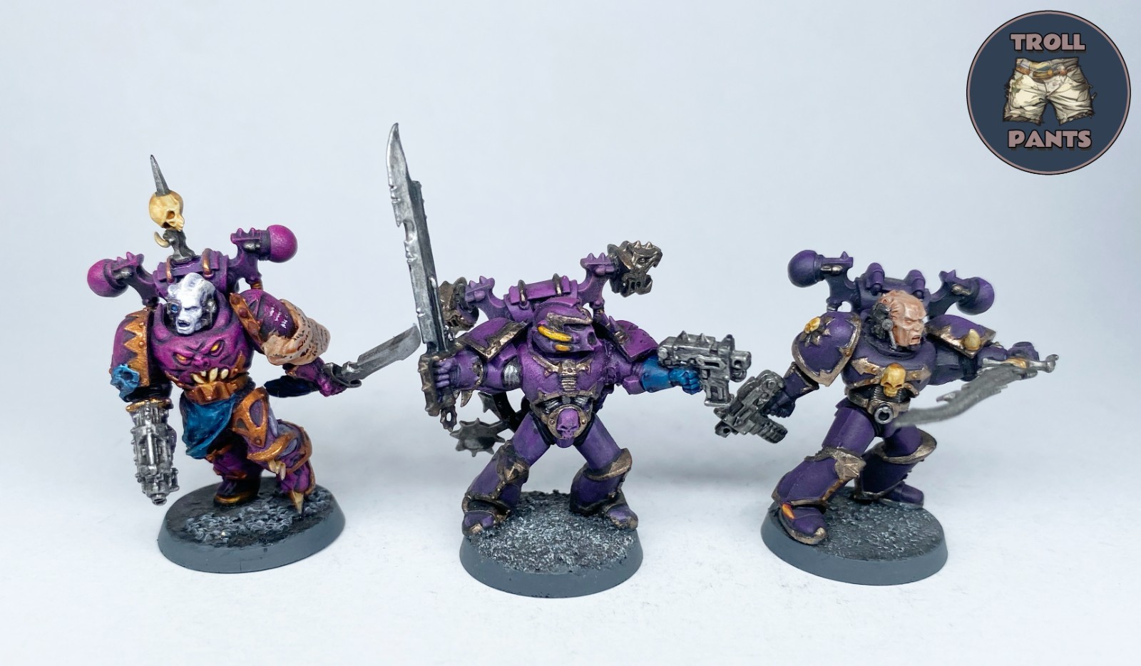 Warhammer 40k - Emperor's Children - 3 Flawless Blade Squad