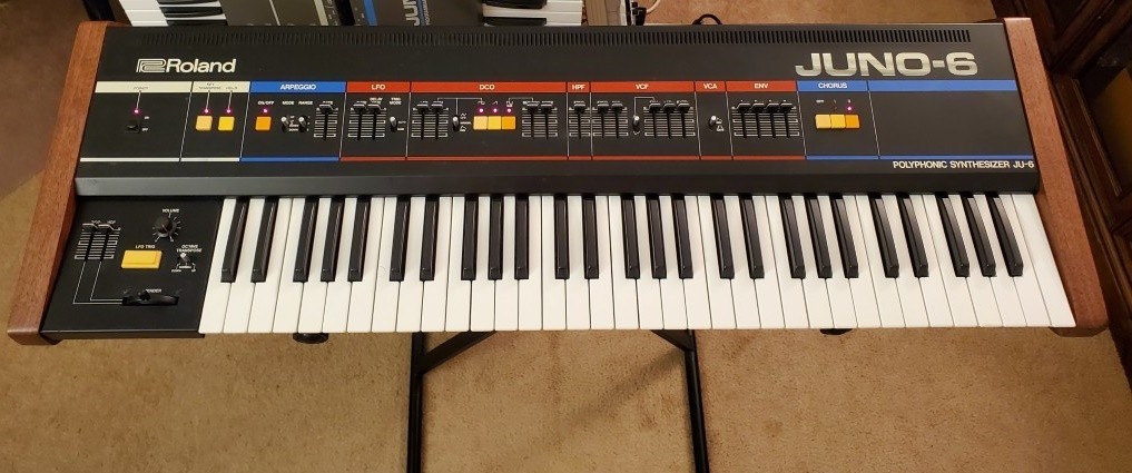 Roland Juno-60 / Juno-6 Replacement Side Panels - Solid Walnut - Brand New