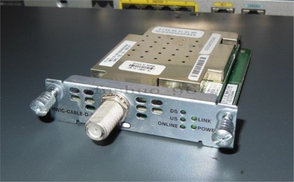 Used Cisco Bnc Module HWIC-CABLE-D-2 Good Condition Router ap