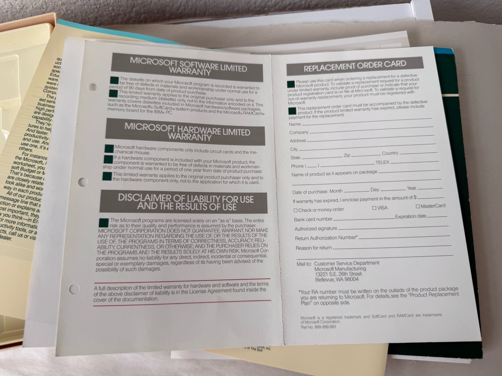 Microsoft MULTIPLAN Electronic Spreadsheet Program Apple Macintosh No Floppy
