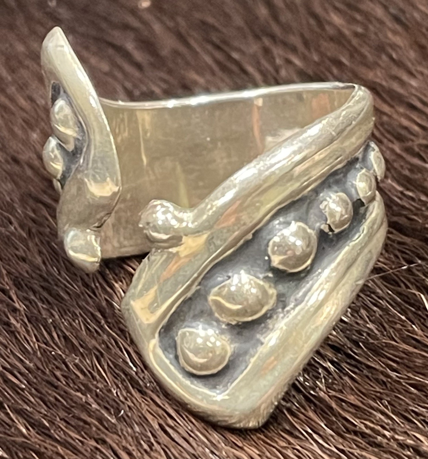Women's Sterling Silver Adjustable Ring