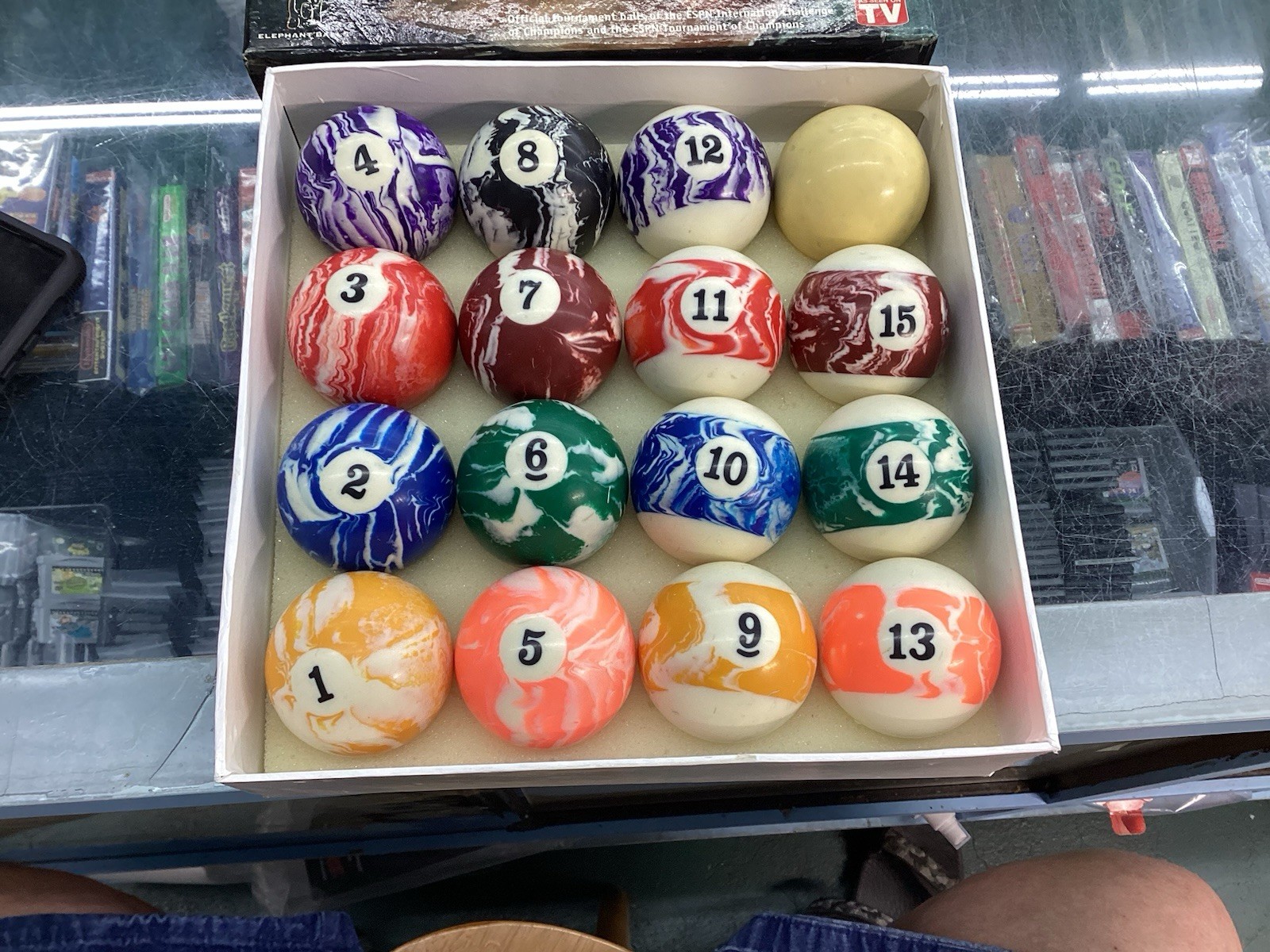 Elephant Beautiful Balls Official Tournament Of The ESPN Billiard Balls
