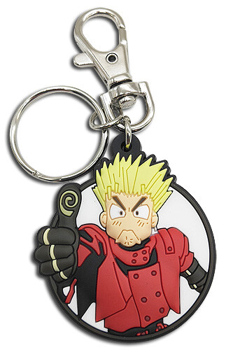 Trigun Vash The Stampede Thumbs Up Keychain NEW WITH TAG!