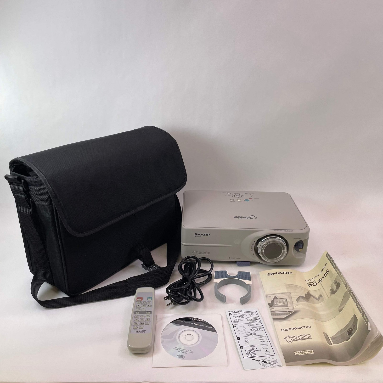 Sharp Notevision PG-B10S LCD Portable Projector