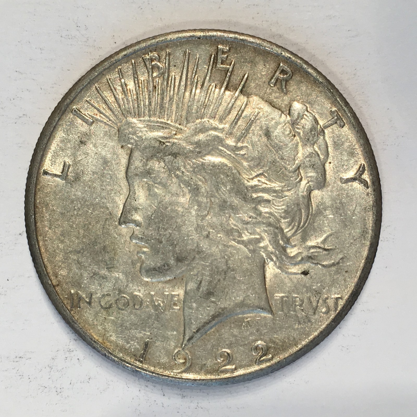 1922-S Peace Silver Dollar -Check the  High Quality Scans #D388