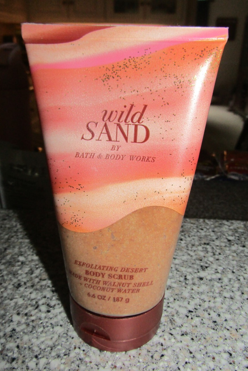 Bath & Body Works WILD SAND Exfoliating Body Scrub 6.6 oz NEW SEALED