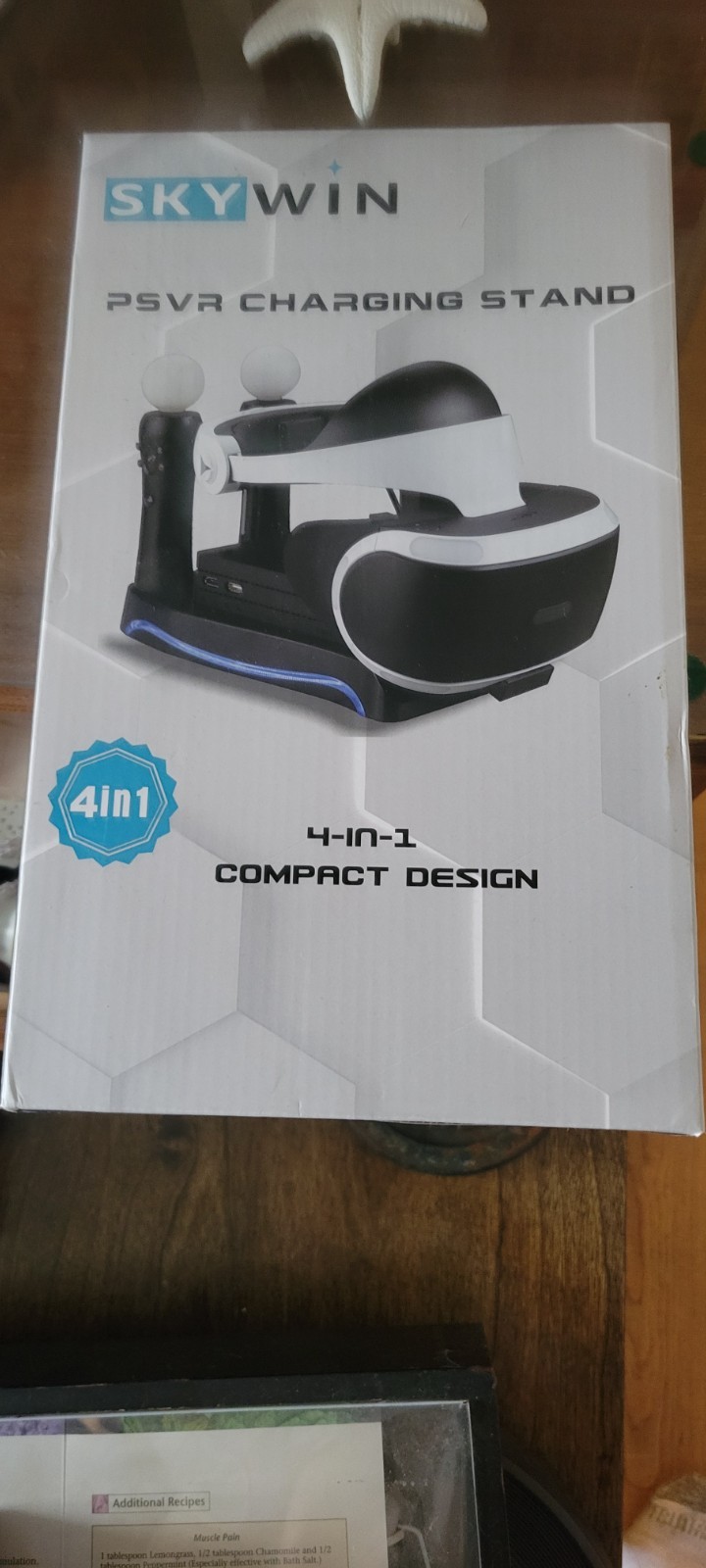 NEW SKYWIN PSVR Charging Stand USB Compact Design for PS4 VR (box old)