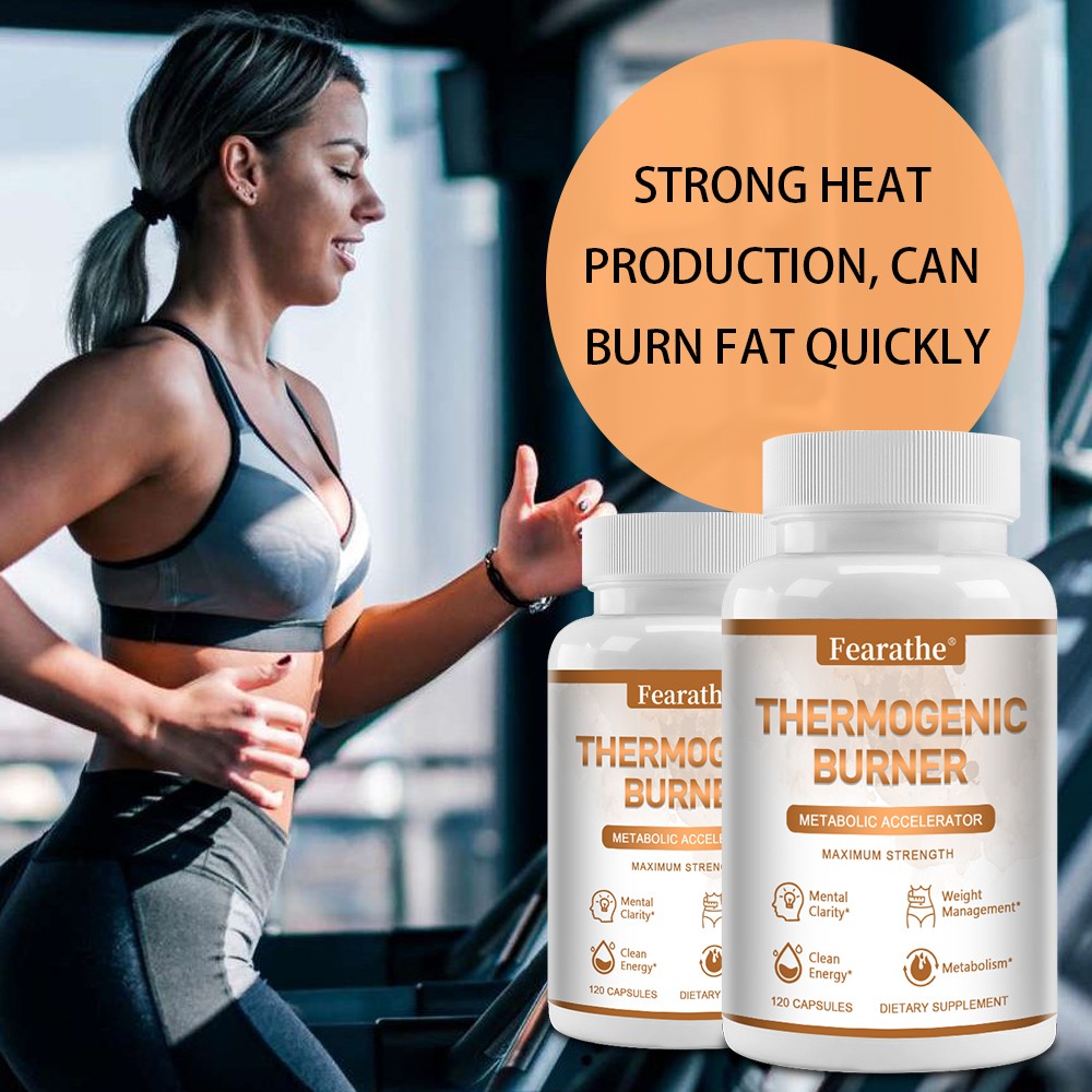 Thermogenic Burner Weight Loss Metabolism, Appetite Suppressant, Energy-120 caps